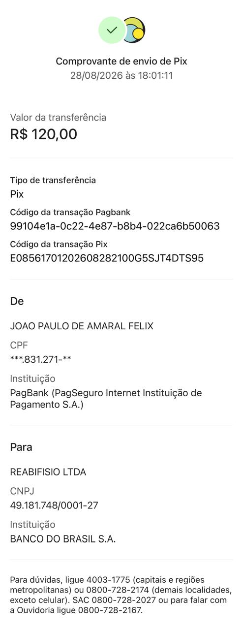 Comprovante PIX