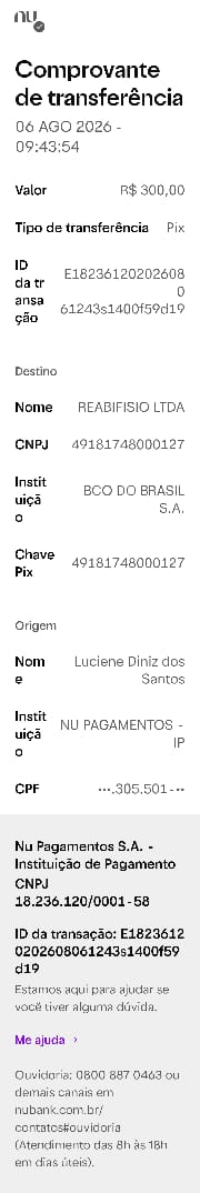 Comprovante PIX