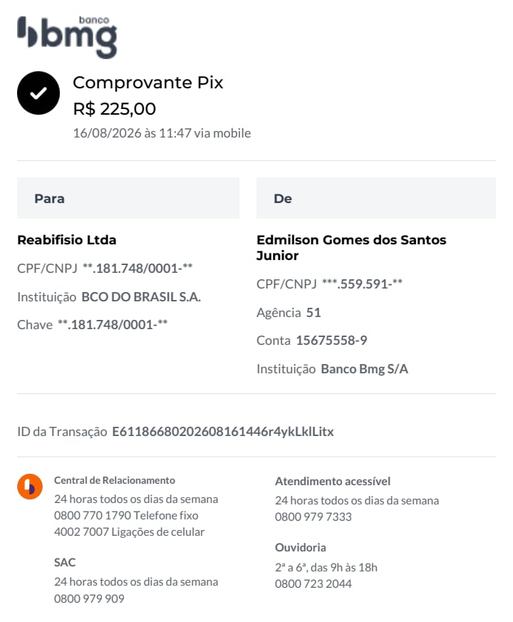 Comprovante PIX