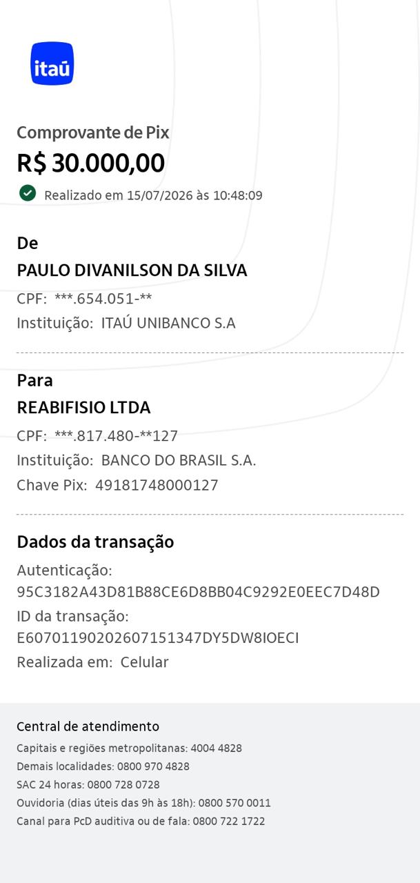 Comprovante PIX