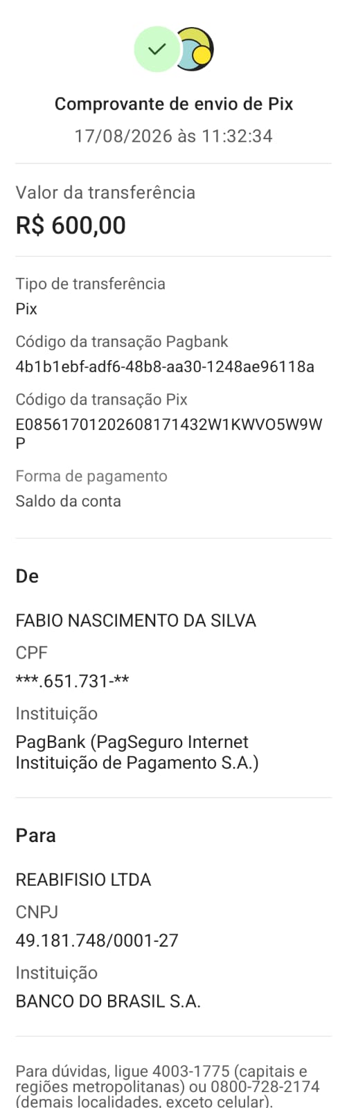Comprovante PIX
