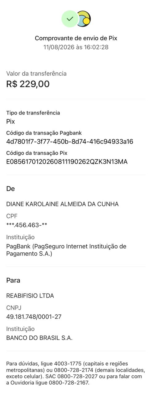 Comprovante PIX