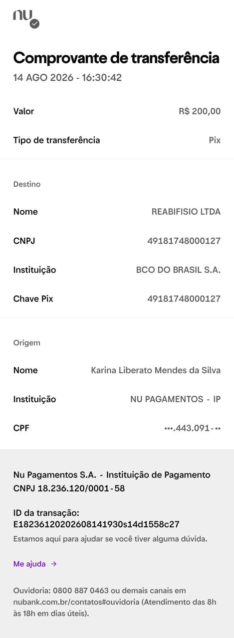 Comprovante PIX