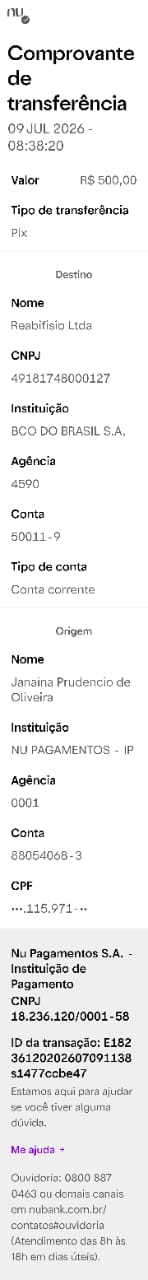 Comprovante PIX