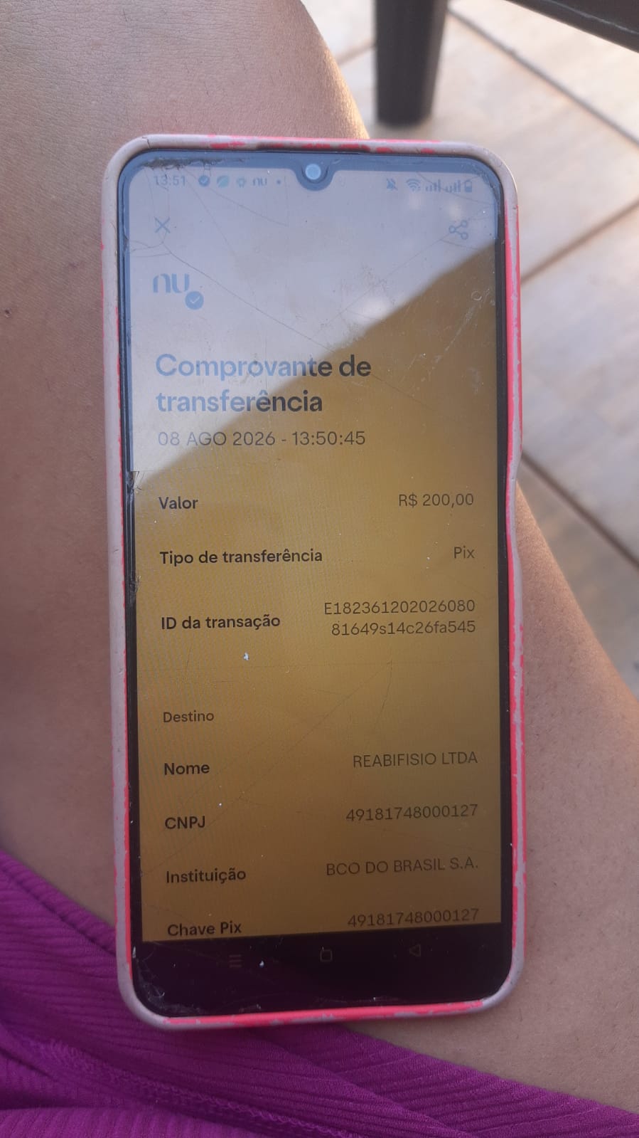 Comprovante PIX