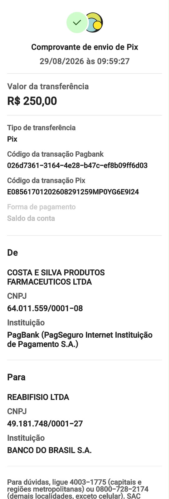 Comprovante PIX