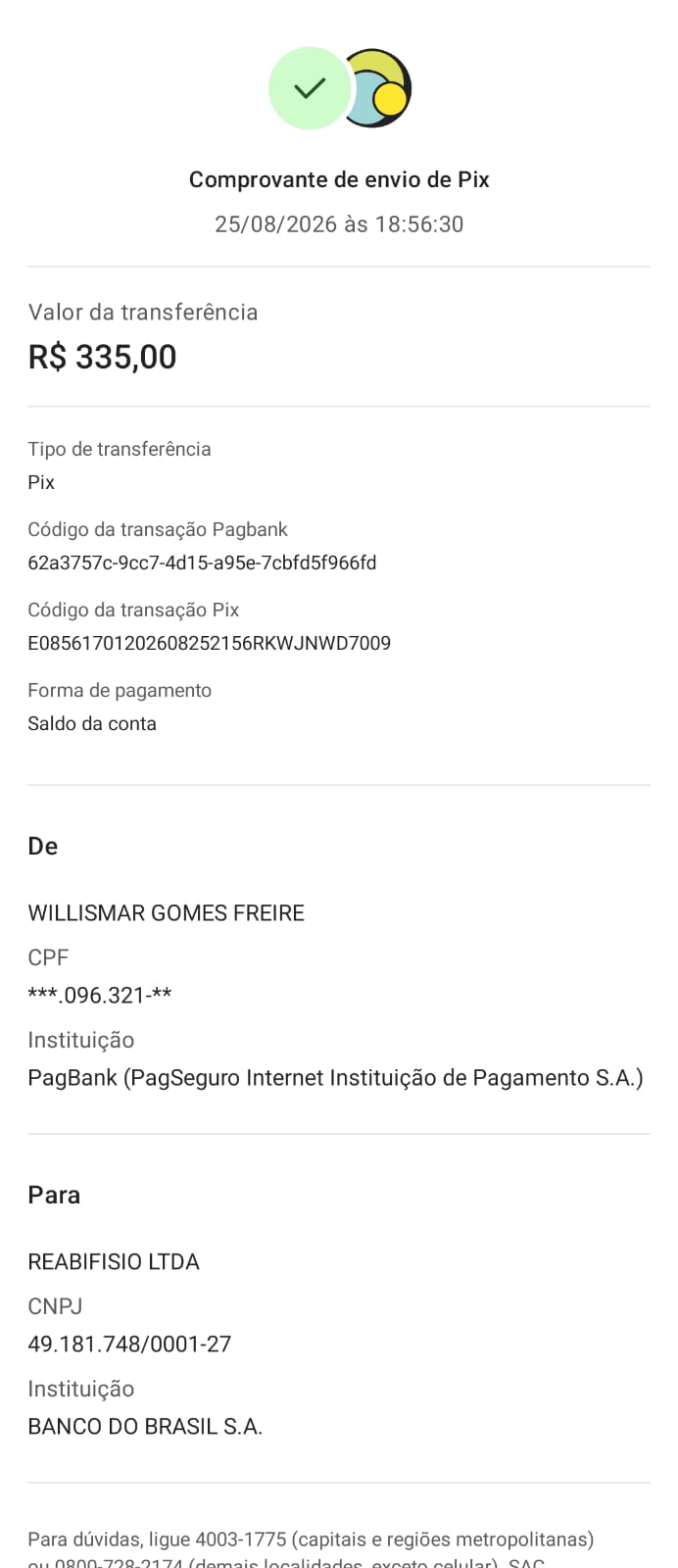 Comprovante PIX